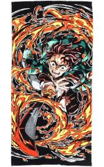 鬼滅の刃 全集中展 エンドロールバスタオル 炭治郎 - メルカリ