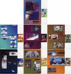 [중고] 상품 세트 전 7종 세트 클리어 파일 & 스티커 [이치 반 쿠지 NARUTO-나루토- 질풍전 윤회의 한탄과 평화의 서두] J상