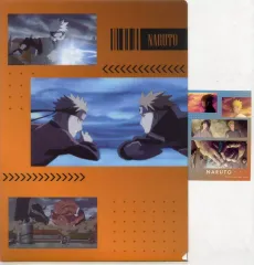 【中古】グッズセット ナルト＆サスケ＆カカシ＆ペイン クリアファイル＆ステッカー 「一番くじ NARUTO-ナルト- 疾風伝 輪廻の嘆きと平和の懸け橋」 J賞