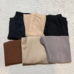 【63】レディース ボトムスまとめ売り Mサイズ 6点セット スカート スラックス Aライン タイト きれいめ 通勤 オフィス 古着 レディース 人気 セット売り 春 秋