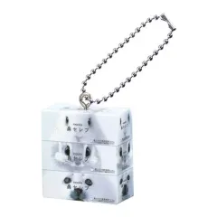 【中古】キーホルダー 鼻セレブ ティシュ3コパック 「nepia ミニチュアチャーム」