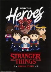 【中古】ポスター A3ポスターコレクション HAWKINS Heroes 「一番くじ ストレンジャー・シングス 未知の世界 Vol.2」 H賞