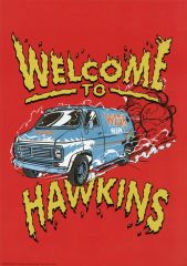 [중고] 포스터 A3 포스터 컬렉션 WELCOME TO HAWKINS [이치 반 쿠지 스트레인저 싱스 미지의 세계 Vol.2] H상
