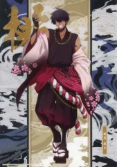 【中古】クリアポスター A3クリアポスター 桃角桜介 「一番くじ 桃源暗鬼 弐」 E賞