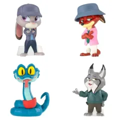 【中古】トレーディングフィギュア 全4種セット 「ズートピア2 ならぶんです。」