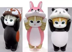 【中古】フィギュア 全3種セット 着ぐるみにゃん 「mofusand」 ソフビフィギュア2