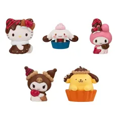 【中古】トレーディングフィギュア 全5種セット 「サンリオキャラクターズ Chocolate Doll」