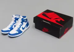 【中古】トレーディングフィギュア STORM BLUE(White/Storm Blue) 「NIKE Air Jordan 1 High 85 MINIATURE COLLECTION」