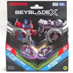 【中古】おもちゃ BX-00 ダブルスターター トランスフォーマー オプティマスプライム4-60P/メガトロン4-80B 「BEYBLADE X」 タカラトミーモール＆セブンネット限定