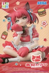 【中古】フィギュア 赤見かるび 「バーチャルYouTuber 赤見かるび」 ちょこのせプレミアムフィギュア“赤見かるび”