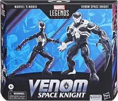 【中古】フィギュア ヴェノム(スペースナイト)＆マニア 2パック 「マーベル・コミック」マーベル・レジェンド 6インチ・アクションフィギュア