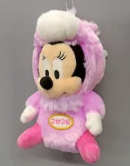【中古】ぬいぐるみ ミニーマウス(午) 干支ぬいぐるみバッジ 2026 「ディズニー」 東京ディズニーリゾート限定