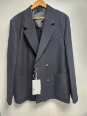 コス (COS) ブラック ダブル ボタン ジャケット