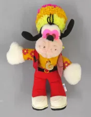 【中古】ぬいぐるみ グーフィー(アフロ) ぬいぐるみバッジ 「Club Disney スーパーダンシン・マニア」 東京ディズニーランド限定