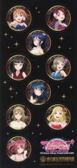 [중고] 스티커 스티커 Aqours 구매부 오리지널 멤버 일러스트 스티커 [러브라이브! 선샤인!! The School Idol Movie Over the Rainbow]