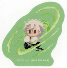 【中古】シール・ステッカー 不死川実弥 ダイカットミニステッカー 「鬼滅の刃 ドットシリーズ アニプレックス オンラインくじ」 Wチャンス賞