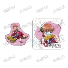 【中古】シール・ステッカー 神楽 ステッカーセット(2枚セット) 「3年Z組銀八先生 POP UP SHOP 描き下ろし 夏の食べ物テーマ」