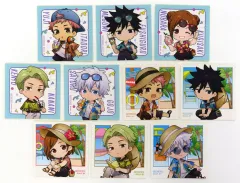 【中古】シール・ステッカー 全10種セット ステッカー 「まるくじ 呪術廻戦 Aloha vibes」 購入特典