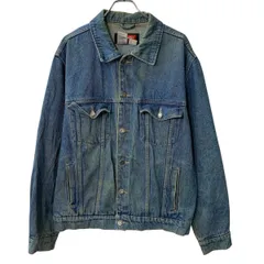 Wrangler HERO デニムジャケット L インディゴブルー ラングラー ボタン 胸ポケット コットン アメカジ アウター 春物 a803-6711
