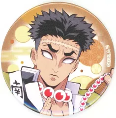 【中古】バッジ・ビンズ 悲鳴嶼行冥 「鬼滅の刃 全集中展 刀鍛冶の里編・柱稽古編 ランダム缶バッジ 2024ver.」