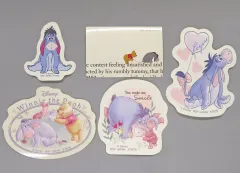 【中古】シール・ステッカー セットE(イーヨー/他) ステッカーコレクション 「一番くじ くまのプーさん Cozy Winter Days」 J賞