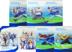 【中古】タペストリー 全7種セット A2描きおろしタペストリー 「一番くじ アニメ ウマ娘 シンデレラグレイ 灰の怪物vs白い稲妻」 F賞
