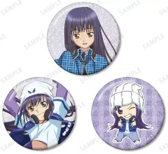 【新品】バッジ・ビンズ 藤咲なぎひこ＆ビートジャンパー＆リズム グリッター缶バッジ3個セット 「TVアニメ しゅごキャラ!」