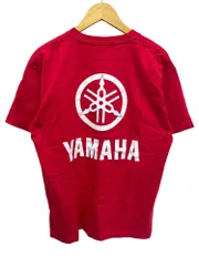 YAMAHA (ヤマハ) 古着 Tシャツ 企業系 ロゴプリント入り L レッド メンズ/028のサムネイル