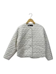 ZARA (ザラ) ハートキルティング ジャケット 中綿 ダウン 3046/830/712 XS アイボリー レディース/028