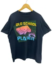 古着 SONY Play Station ソニー プレイステーション ゲームプリントTシャツ 企業系 海外オフィシャル OLD SCHOOL PLAYER L ブラック メンズ/036のサムネイル