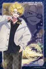 【中古】ポストカード たっつん 描き下ろしイラスト オリジナルポストカード 「カラフルピーチ×東武動物公園 ウインターイルミネーション2025-2026」 会場限定グッズ購入特典 前期