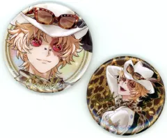 【中古】バッジ・ピンズ [単品] トゥルース＆リーズニング 探鉱者 特典缶バッジセット 「IdentityV 第五人格 勝負師の独演 7周年記念オフラインパック 豪華版」 同梱特典