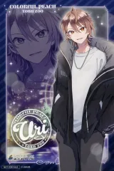 【中古】ポストカード うり 描き下ろしイラスト オリジナルポストカード 「カラフルピーチ×東武動物公園 ウインターイルミネーション2025-2026」 会場限定グッズ購入特典 前期