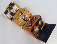 [중고] 엽서 히나타 쇼양 & 카게야마 히오 뱀복 산지 장면사 엽서 5장 세트 [Blu-ray/DVD 극장판 하이큐!! 쓰레기 버려진 장소의 결전] 낙천 북스 구입 특전