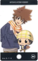 【中古】キャラカード [単品] リボーン＆沢田綱吉(ノーマル) おまけクリアシート 「家庭教師ヒットマンREBORN! プティクロワッサン ～冬の待ち合わせ～」 同梱品 ジャンプフェスタ2026グッズ