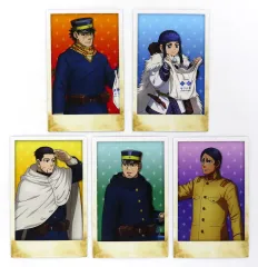 【中古】キャラカード 全5種セット 「ゴールデンカムイ×サツドラ ポラショットコレクション サツドラコラボver.」
