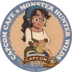 [중고] 코스터 앨마 코스터 [CAPCOM CAFE × 몬스터 헌터 와일즈] 오리지널 음료 주문 특전