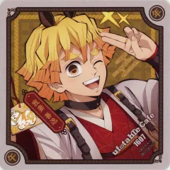 【中古】コースター 我妻善逸 コースター 「鬼滅の刃 干支 午年イベント2026 in ufotable Cafe×マチ★アソビCAFE×ufotable DINING」 ドリンクメニュー注文特典