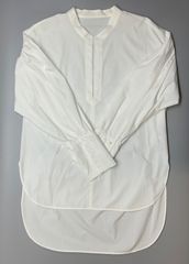 ♡美品♡ IENA イエナ オックスバンドカラーロングシャツ 比翼 サイズ 