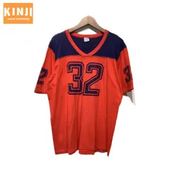 【中古】　FUN-tees　Tシャツ　90s vintage　90年代　半袖　カットソー　トップス　プリント　ナンバー　グラフィック　ユニフォームT　Vネック　32　オーバーサイズ　USA製　古着　/1590