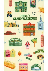 【中古】ノート・メモ帳 建物モチーフ 野帳ノート 「スタジオジブリ」 ジブリパーク限定