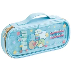 【新品】筆箱・ペンケース 集合(ブルー) ペンポーチ 「すみっコぐらし」