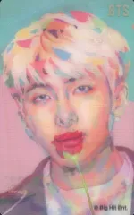 【中古】コレクションカード(男性) 防弾少年団/RM(アールエム)/MTPR x BTS「Boy with Luvカラー・コンタクト」封入特典ランダムフォトカード(レンチキュラーカード)