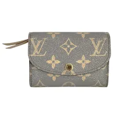 【Louis Vuitton】ルイ・ヴィトン M12367 ポルトモネ ロザリ モノグラム レザー コインケース 小銭入れ カードケース コンパクト財布 【中古】 USED-B【9356】