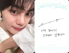 【中古】コレクションカード(男性) ZEROBASEONE/キム・ギュビン(Kim Gyu Vin)/裏面白・印刷サイン入り/CD「THE 1ST FULL ALBUM [NEVER SAY NEVER]」(DIGIPACK Ver.)(Individual 