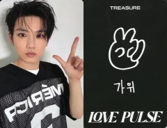 【中古】コレクションカード(男性) TREASURE/ジュンギュ(JUNKYU)/チョキ/CD「LOVE PULSE」(SPORTY VER.)セルフィーフォトカード
