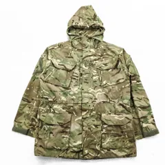 British Army イギリス軍 SMOCK COMBAT WINDPROOF MTP コンバットスモック パーカー ミリタリージャケット L ドローコード カモフラ NSN:8415-99-396-5997