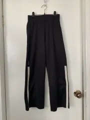 アンダール サイドライン ブラック トレーナー ズボン