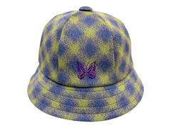 Needles (ニードルズ) 22FW Bermuda Hat ジャガード バミューダハット LQ036 M ブルー グリーン メンズ/091