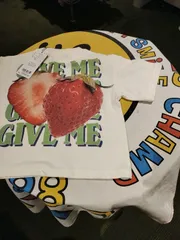 f.o.kids 転写プリントTシャツ　r207226